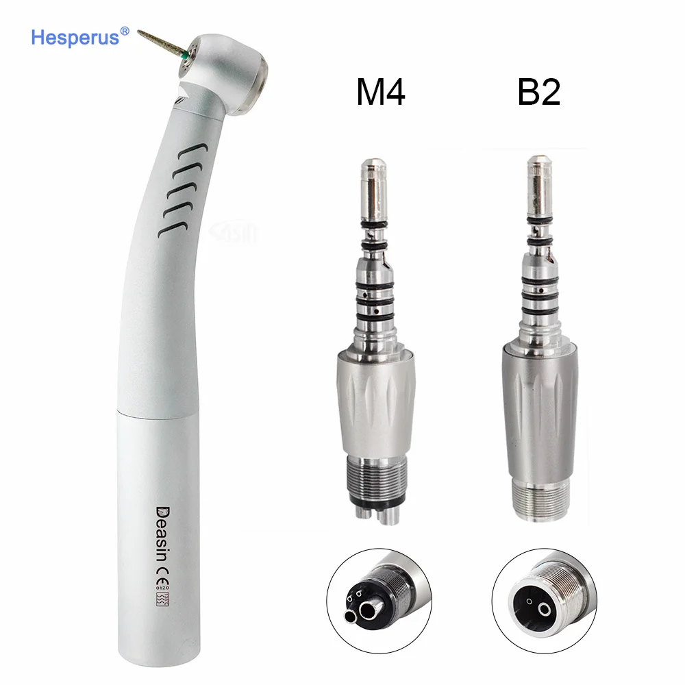 Den tal KV 9000L оптоволоконный светодиодный высокоскоростной турбинный кнопочный
