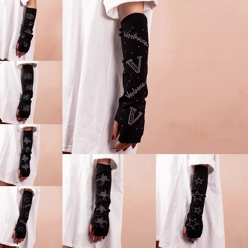 

Q39C Sunscreen Long Gloves Arm Sleeves Sunblock Long Arm Sleeves for Cycling Fishing