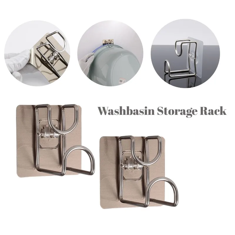 

1 шт., настенный крючок-держатель для раковины