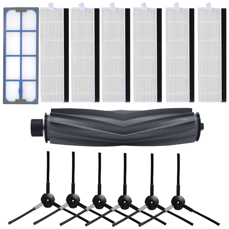 

Side Brush Hepa Filter Mop Cloths Rags for DOMOOVA DRV80 Animal,Kitfort KT-533,IBoto Smart X610G Aqua 615GW Vacuum Cleaner Parts