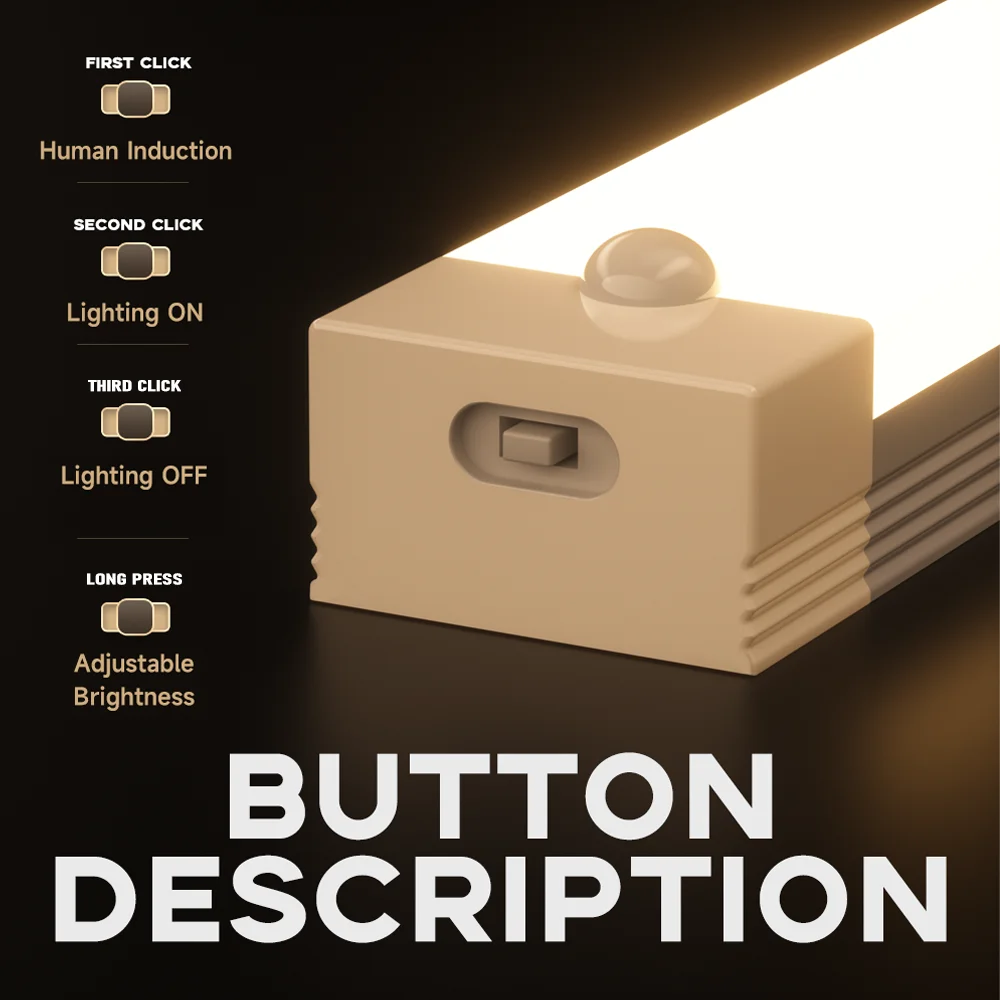 Беспроводная лампа с датчиком движения