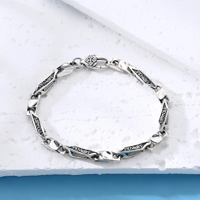 Рисунок 4 - Прочный мощный браслет из серебра S925 пробы