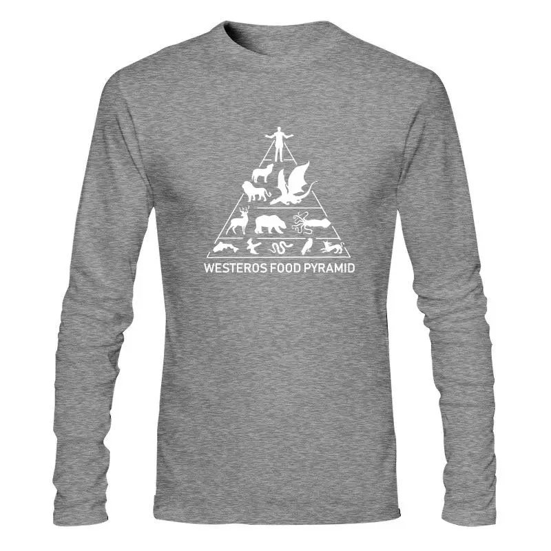 

Man Clothing New Eightin Westeros Food Pyramid T Shirt Round Neck Print Tees T-Shirts Short Sleeve Awesome 100% Cotton Man'S 4XL