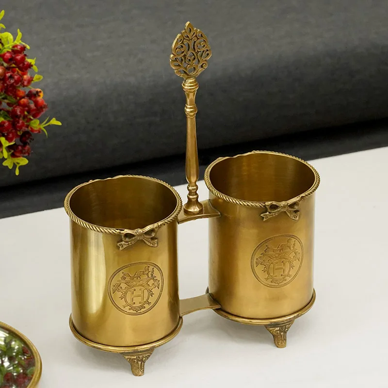 

Ретро латунное ведро-светильник