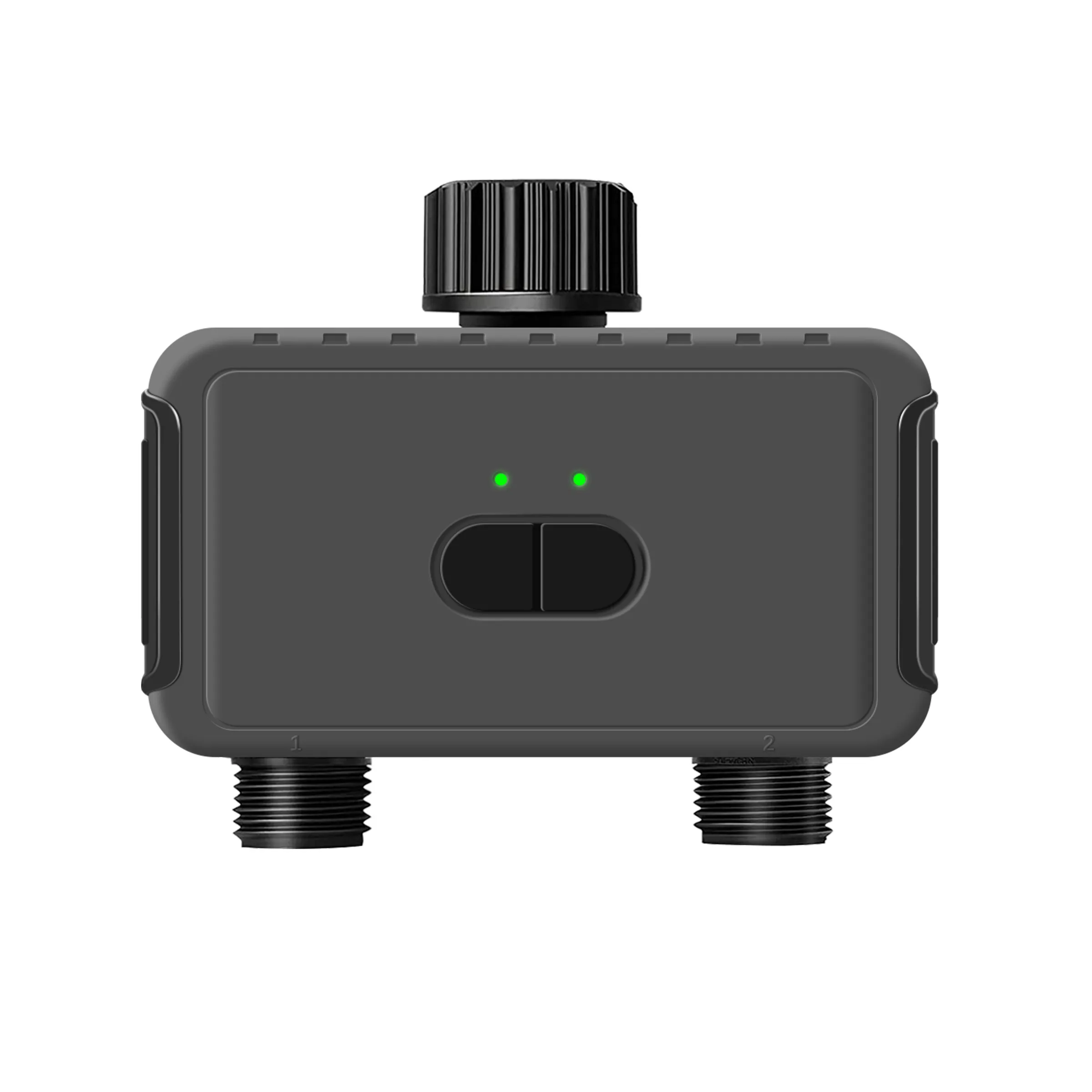 Умный программируемый таймер KEMEK, 2-зонный Wi-Fi, умный садовый таймер для орошения шланга, крана с функцией задержки дождя