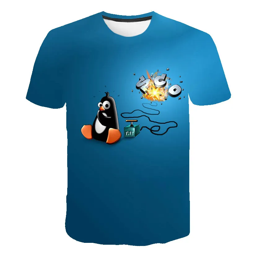 

Cartoon Fashion Anime Funny Summer Boy T-shirt 3D Printed Neutral Short Sleeve O-neck Hip Hop Fun Premium Large Size Top Shirt