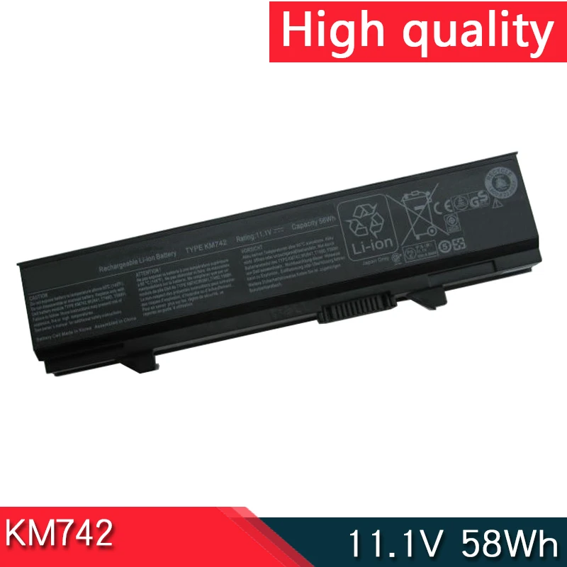

NEW KM742 MT193 MT196 MT332 RM649 RM656 RM668 PW640 PW649 PW651 WU841 WU843 WU852 T749D U116D X064D Battery For Dell Latitude