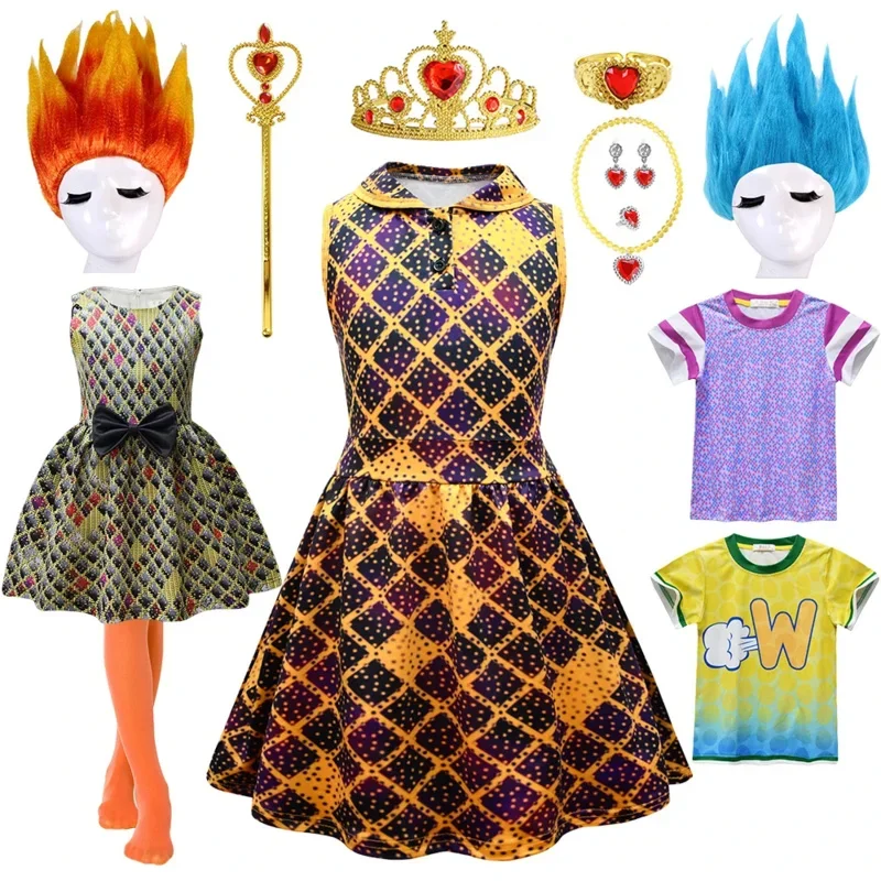 SN60 Elemental детский карнавальный костюм для глаз летние винтажные повседневные