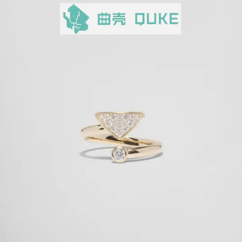 Бесплатная доставка новое металлическое открытое кольцо с геометрическим