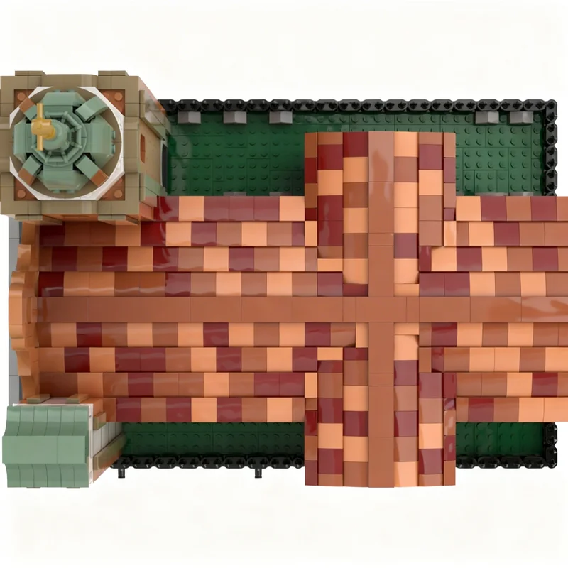3984 детали MOC Модульная модель католической церкви Святого Филиппа Нери, строительные блоки, игрушка, конструктор, рождественский подарок, для самостоятельной сборки и демонстрации. (art.: 3920dccc98aca) - 3920dccc98aca