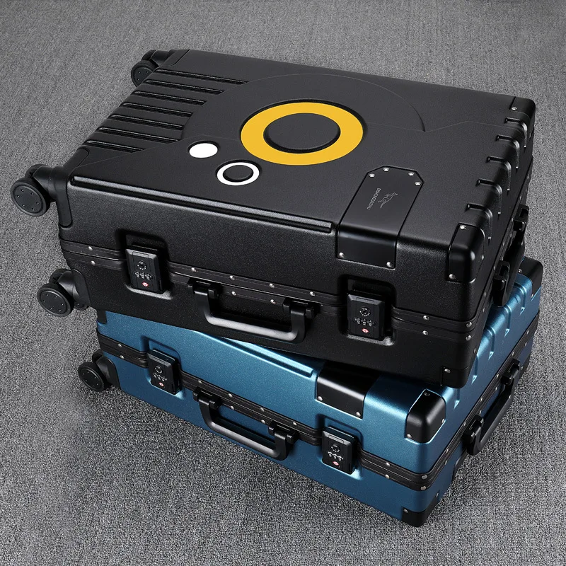 New Luggage With Universal Wheel Boarding Box Large Capacity Password Box Men and Women Long Distance Travel Suitcase Wheels