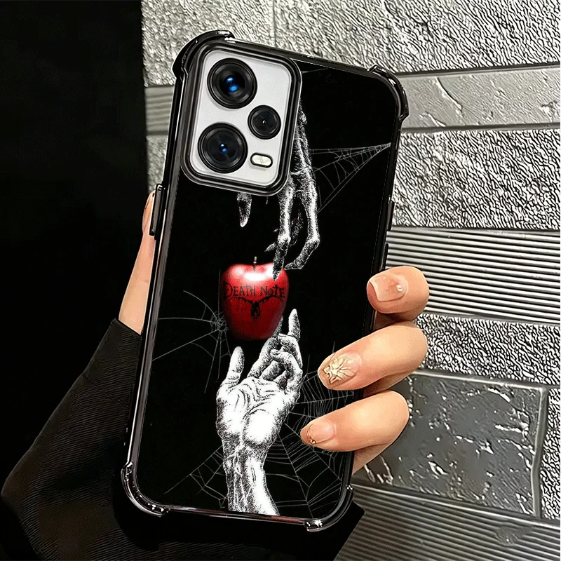 Фото Чехол для телефона N-Notes D-Deaths Anime Ryuk с покрытием для Xiaomi Redmi Note 14 15 Pro Plus 13 12 12S 11S 10S 11T 10 9S, противоударный №4