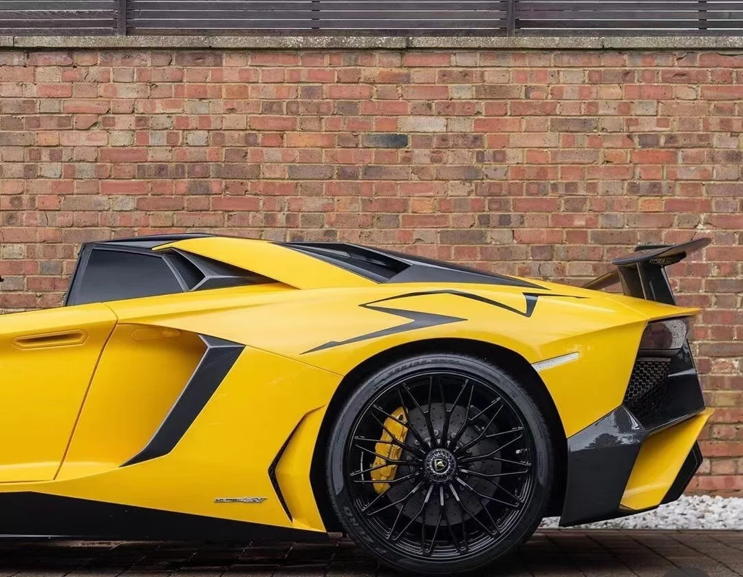 Для Lamborghini Aventador Coupe LP700 LP720 боковое окно сухое углеродное волокно вентиляционное