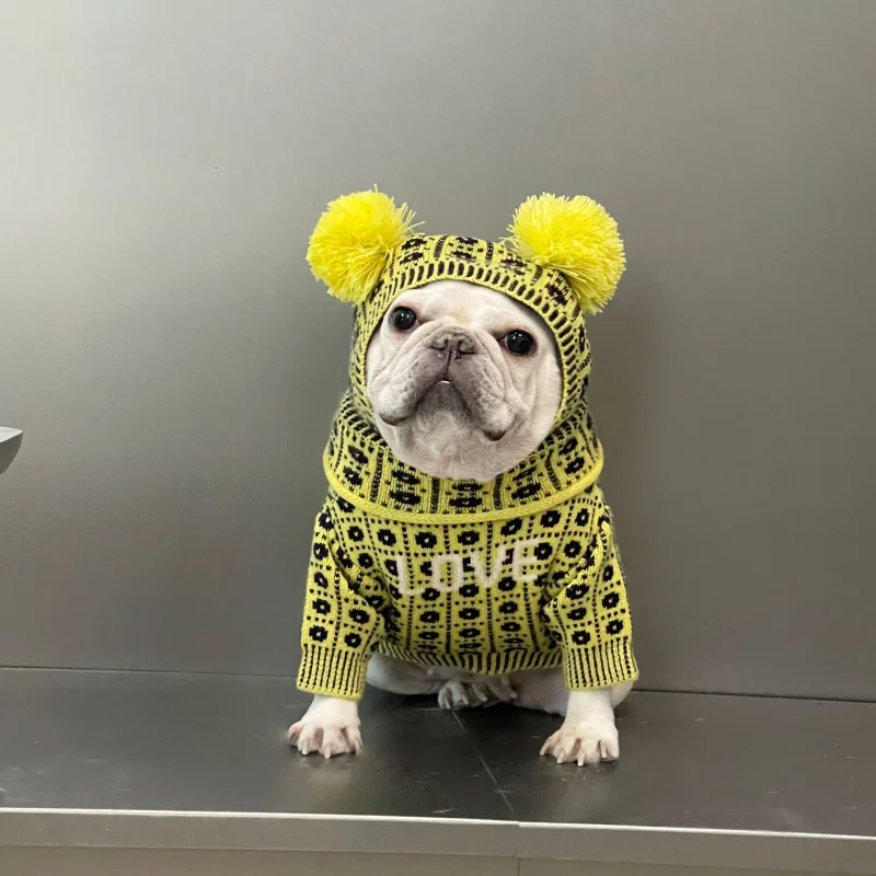 

Pet Trendy Brand Popular Clothes Dog Sweater Cat Jarre Aero Bull Schnauzer Kitten Winter Sweater