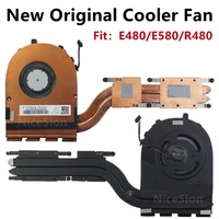 new original for laptop lenovo thinkpad e480 e580 r480 cpu cooling fan heatsink radiator cooler discrete graphics