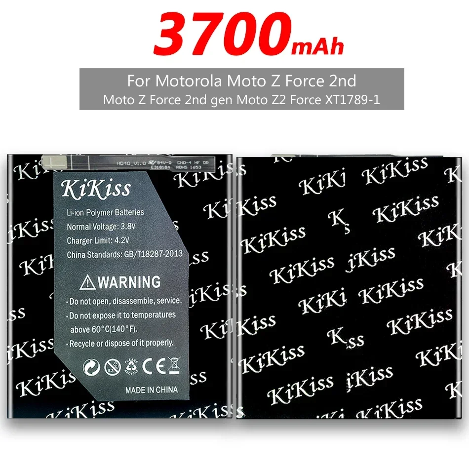 Аккумулятор KiKiss HD40 3700 мАч для Motorola Moto Z Force 2nd Gen Z2 XT1789-1/03/05 батарея