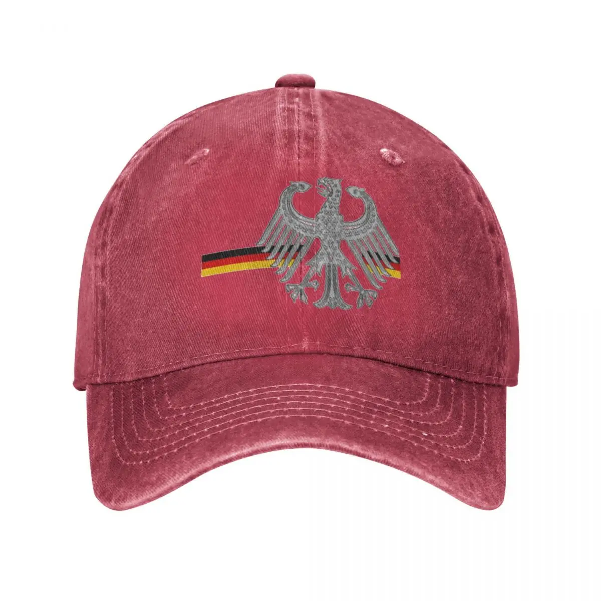 

German Eagle With German Flag Ribbon 1949 Baseball Cap Fashion Distressed Denim Sun Cap Outdoor Running Golf Gift Caps Hat