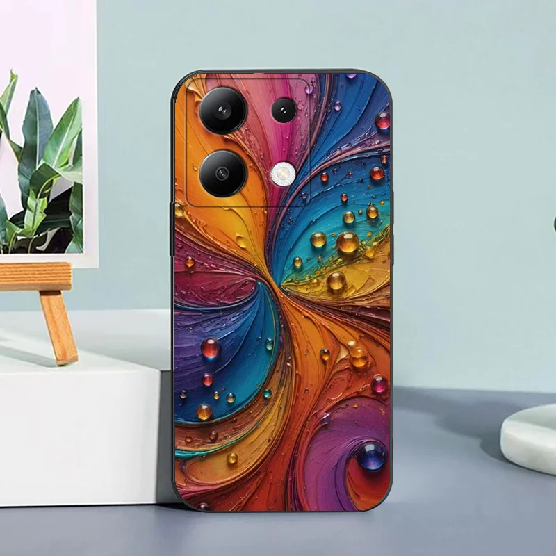 Для Xiaomi POCO C 31 G 50 NEO 2 3 4 5 65 M F 51 55 X PRO S GT 6 NFC TPU Черный Мягкий чехол для телефона