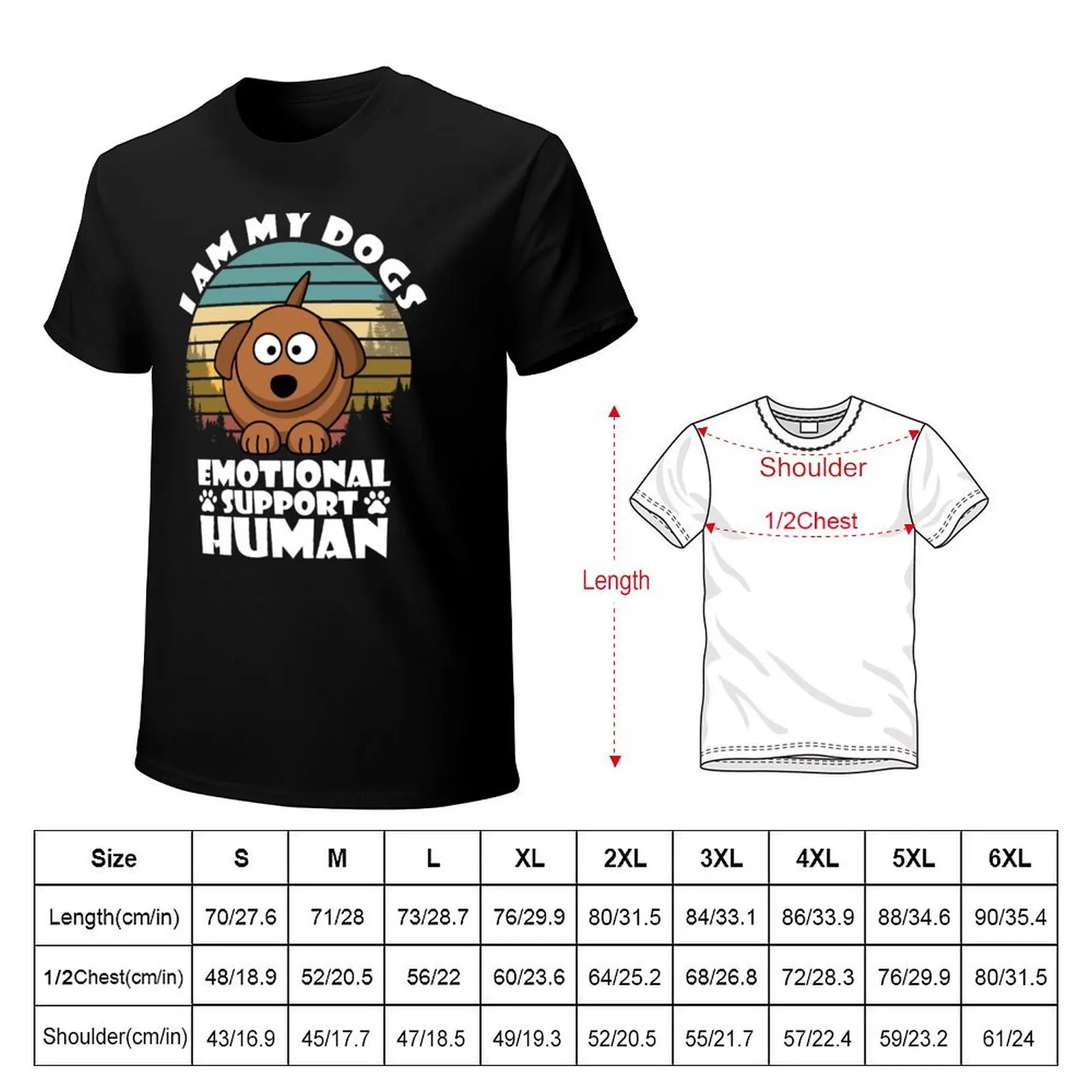Футболка Я мои собаки с эмоциональной поддержкой человека футболка большого