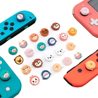 ghost switch thumb grip caps silicone thumbstick joystick cover shell for nintendo switch lite ns joy con controller accessories