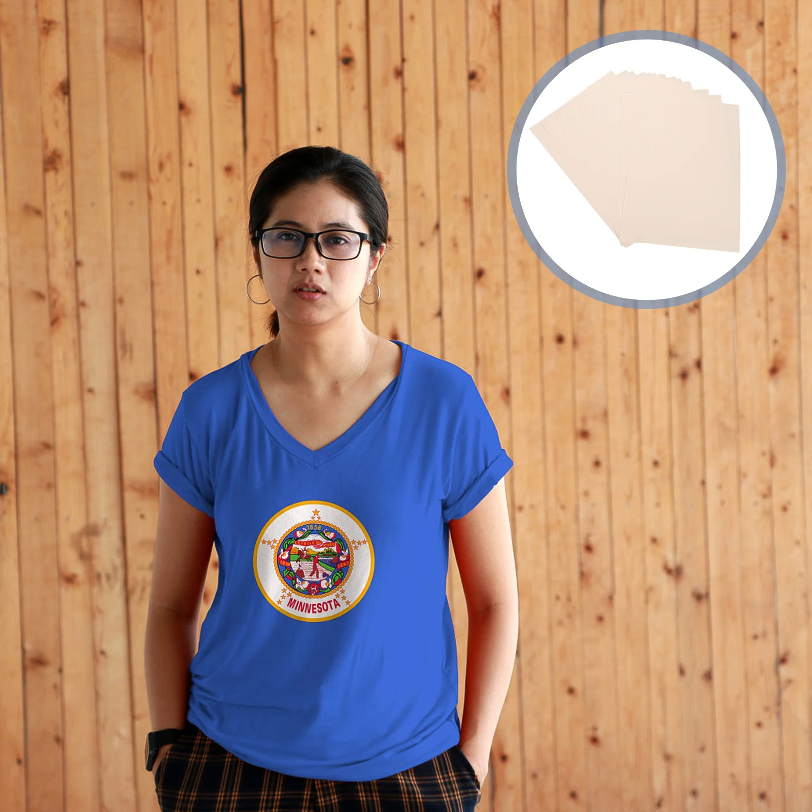 

Heat Transfer Paper Sublimation Shirt Printing Papers Plates DIY Inkjet Transfers Accessories