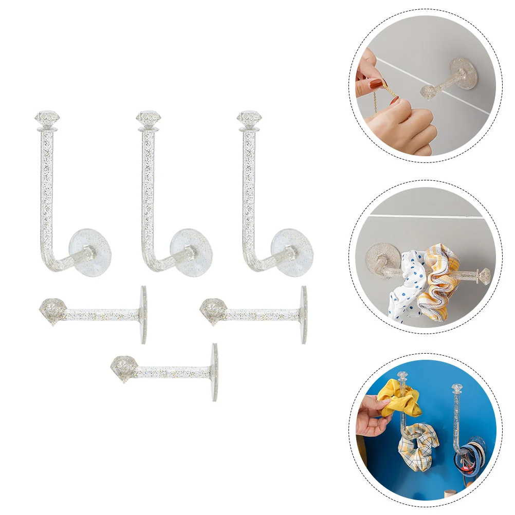 

Scrunchie Storage Holder Headband Hook Wall Mounted Clothes Rack Wall-mounted Headdress