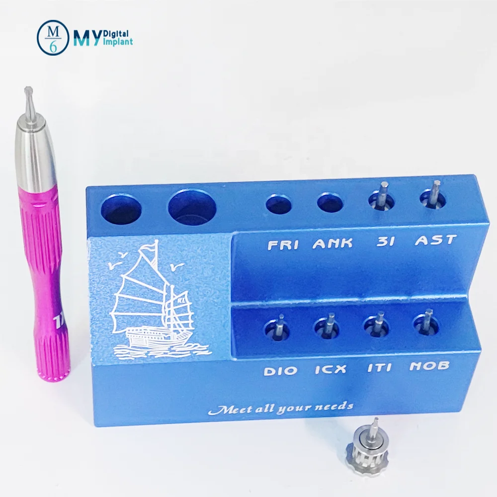 

8 pieces per kit with basement friadent nobel straumann hexagon torx abutment screwdrivers kit for dental implant doctors