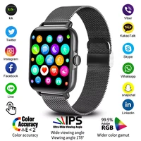 2022 color screen men smart watch full touch bluetooth call fitness tracker blood pressure smart clock ladies smartwatchbox