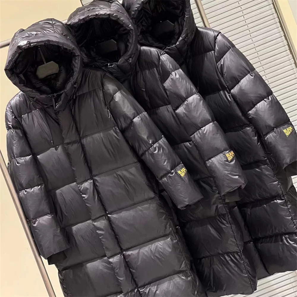 90% Goose Down Women's Down Jacket High Quality Thick Winter Thick Down Jacket Warm Long Hooded Cold Jacket