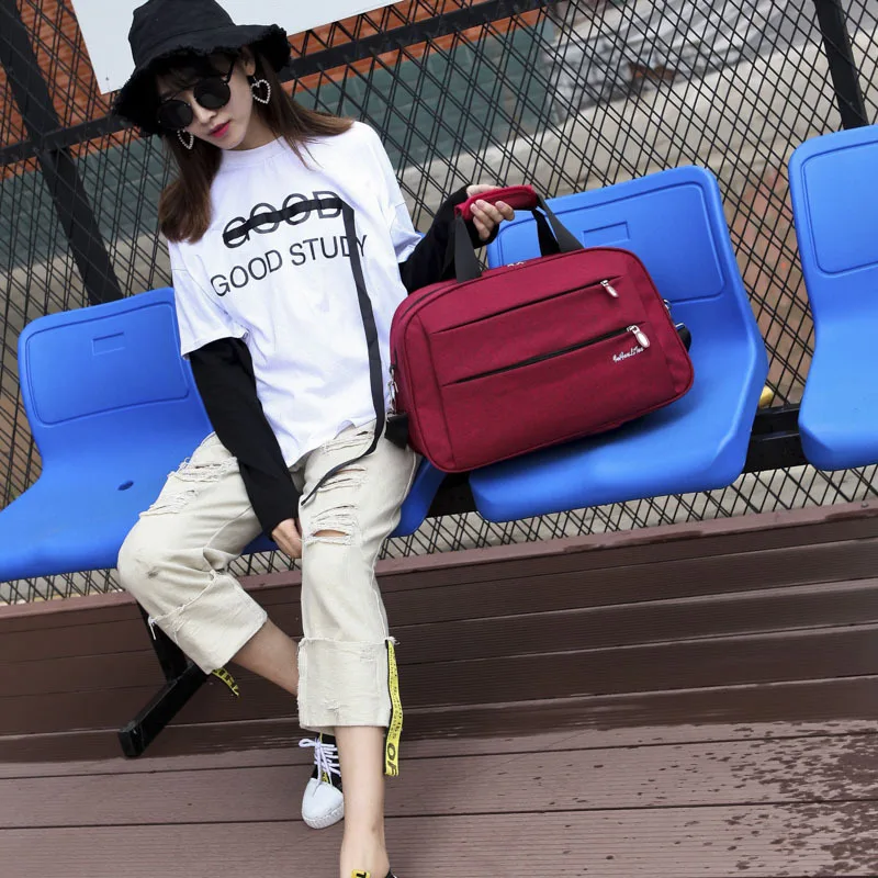 Дорожный Чехол для одежды с плечевым ремнем вещевая сумка переноски висячий