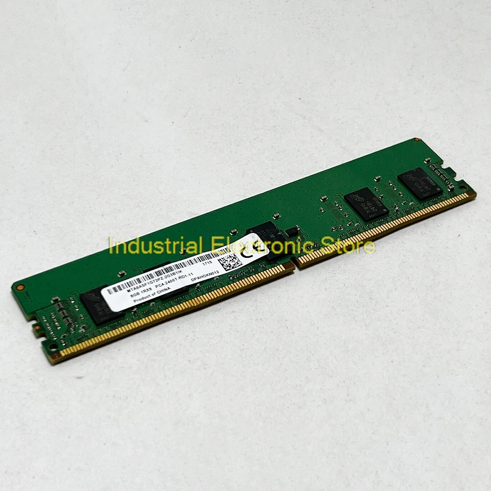 Для MT RAM 8G 8GB 1RX8 PC4-2400T 2400 DDR4 Серверная память MTA9ASF1G72PZ-2G3B1IK