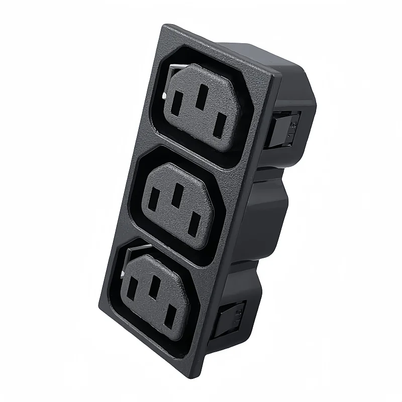 

Производство, Женская розетка, 3 контакта, 3 способа входа, встроенная электрическая промышленность, IEC320-C13 10A250V