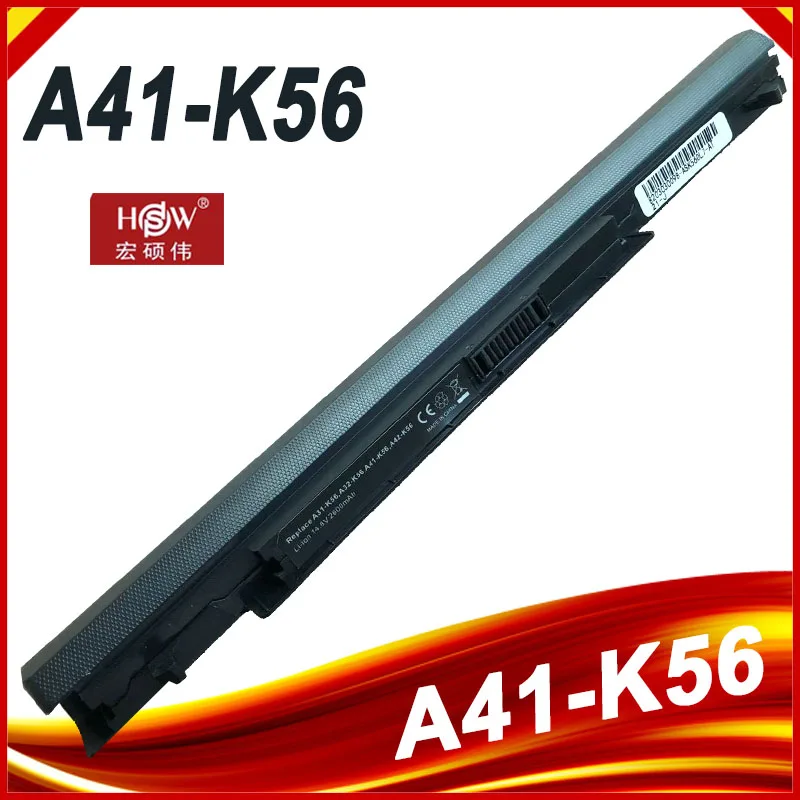 

A41-K56 Laptop Battery For ASUS E46 E46CA E46CB K46 K46CA K46CB K56 K56C K56CB K56V R405CB R505 R505CB R550 R550CM S40CB S405