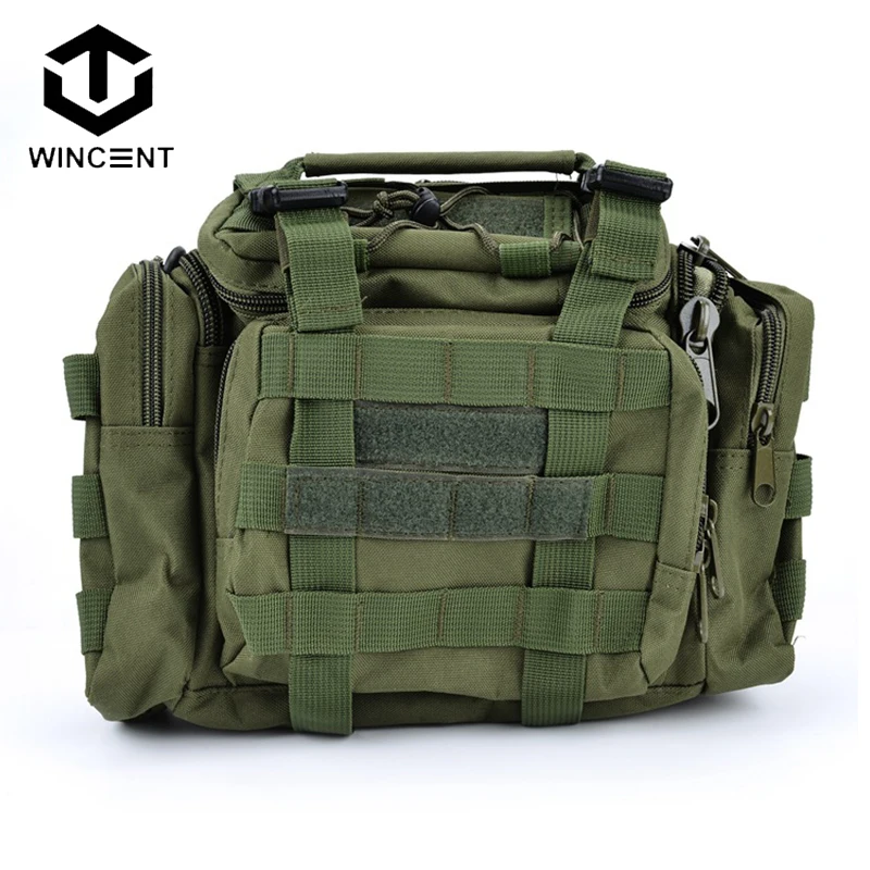 Tactical Bag Oxford Cloth Waterproof Camping Army Fan Messenger Camouflage Outdoor Tactical One-shoulder Lure Backpack