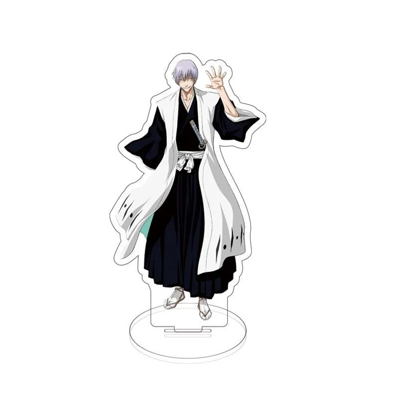 Anime BLEACH Character Standing Sign Figure Kurosaki Ichigo Double-Sided Acrylic Stands Model Desk Decor Props Gift Hot Sale