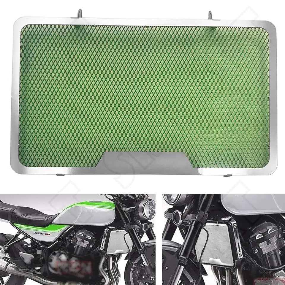 

Fits for Kawasaki Z900RS Cafe Z900 RS Z 900RS 2018 2019 2020 Motorcycle Engine Radiator Grille Guard Cooler Protector Cover
