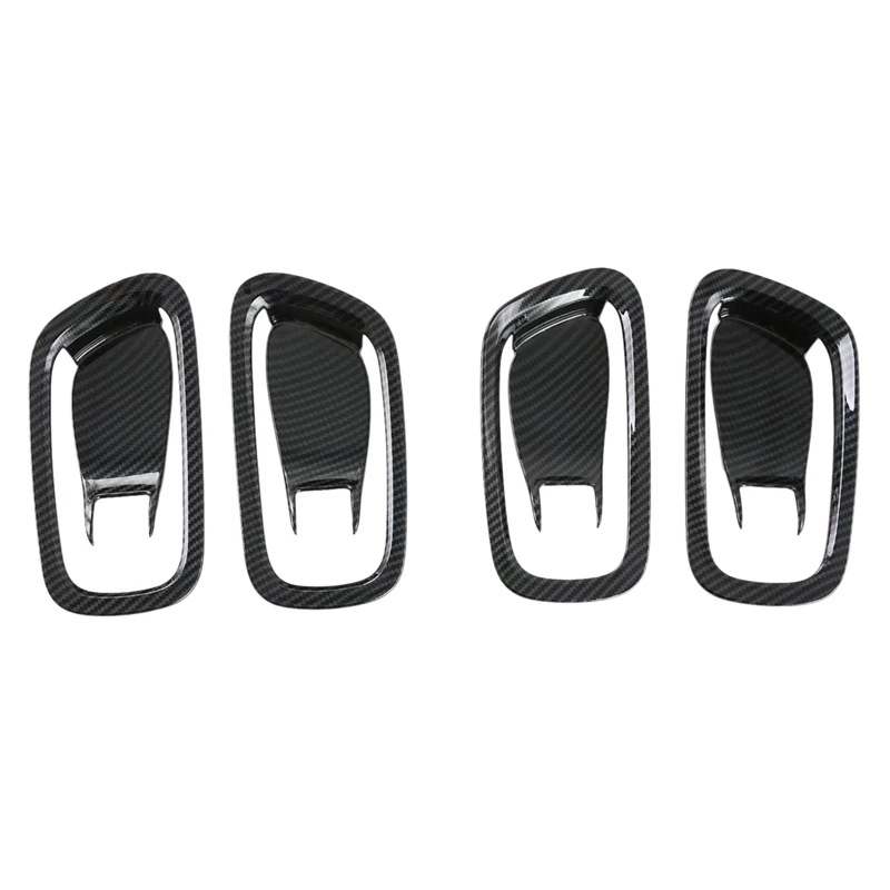 

For Honda E:NS1 ENS1 2022 Carbon Fiber ABS Car Interior Door Bowl Cover Trim Car Styling