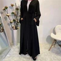 black abaya dubai turkey muslim hijab dress 2022 caftan marocain arab islamic clothing kimono robe femme musulmane djellaba