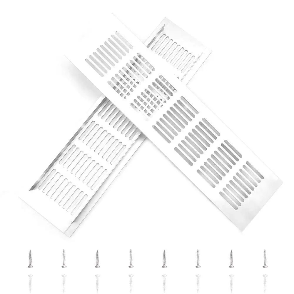 

Ventilation Grille Covers Kitchen Countertops Aluminum Alloy Vent Cover 30*8 cm