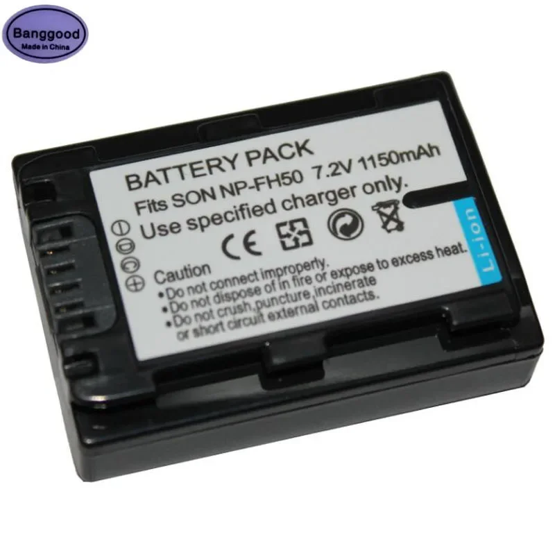 Аккумулятор для цифровой камеры Sony HX100 HX200 A230 A290 A390 DVD103 DVD105 DVD108, 7,2 в, 1150 мАч Аккумулятор для цифровой камеры Sony HX100 HX200 A230 A290 A390 DVD103 DVD105 DVD108, 7,2 в, 1150 мАч