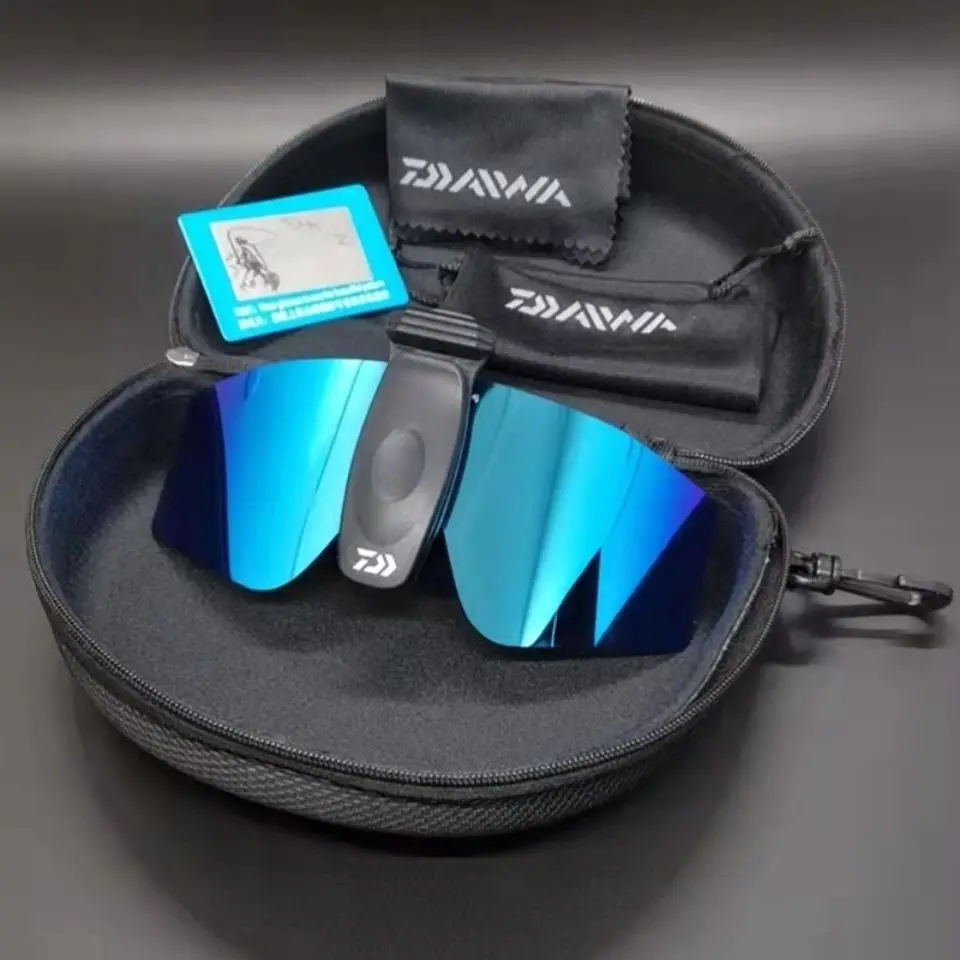 

Новые поляризационные солнцезащитные очки DAIWA для рыбалки, очки для езды на велосипеде, бега, близорукости