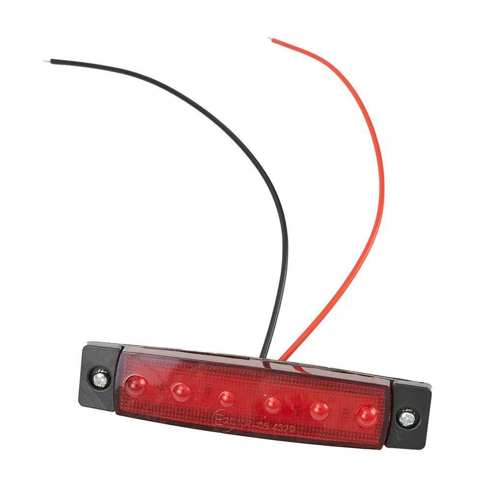 

Водонепроницаемые навигационные огни, IP65, 12 В постоянного тока, для морской навигации, 6 светодиодов, набор красных и зеленых ламп для автомо...