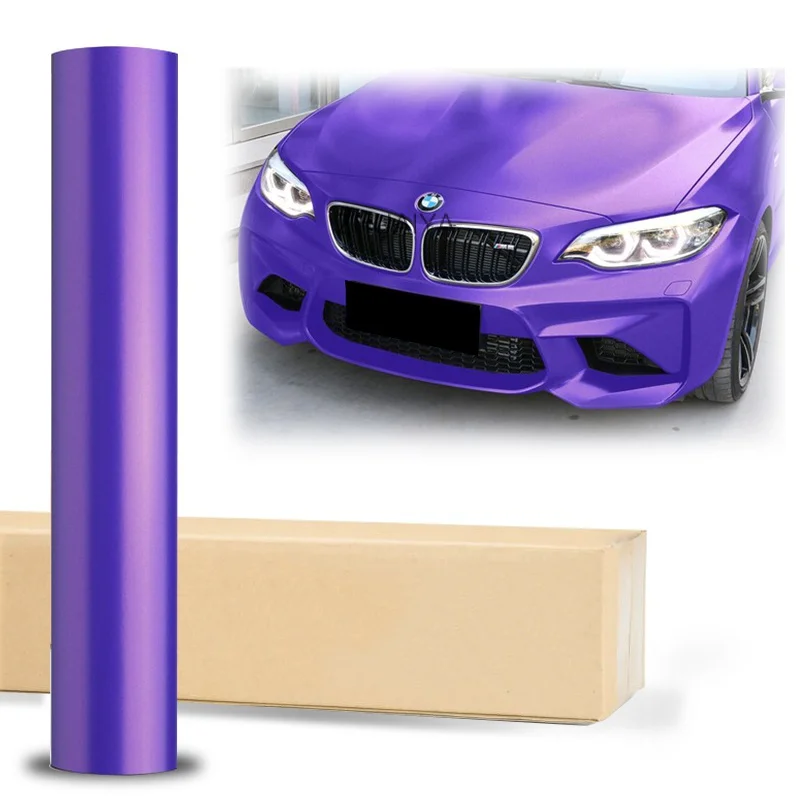 

High Quality Durable 1.52*18m Auto Body Protection Sticker Vinyl Pearl Purple Paint Protective Film