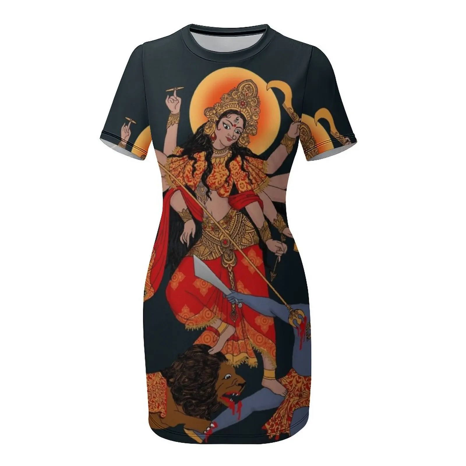 Goddess of Power: Durga Платье из полиэстера