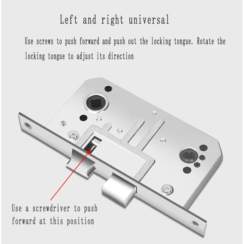 304 дюйма универсальный замок из нержавеющей стали полный комплект ручка для