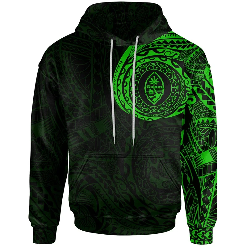 Толстовка мужская с 3D-принтом полинезийская татуировка тотем флаг Полинезия