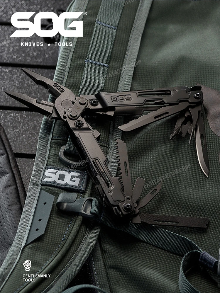 

SOG PA1001/ PA2001 EDC Multi-Tool Folding Knife Pliers Tactical Survival Camping Tent Travel Outdoor Hiking Tool