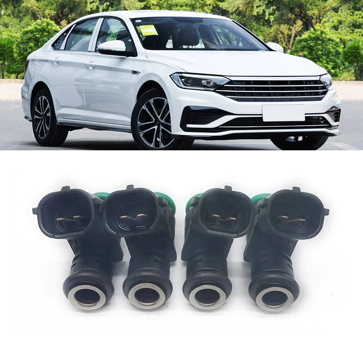 04E906031E 4 Инжекторная Форсунка авто для VW Jetta Sprint