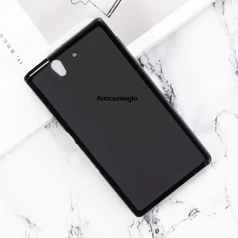 

Защитный чехол для sony xperia z l36h, мягкая задняя защитная оболочка из ТПУ, чехол, матовый силиконовый чехол, защитный экран