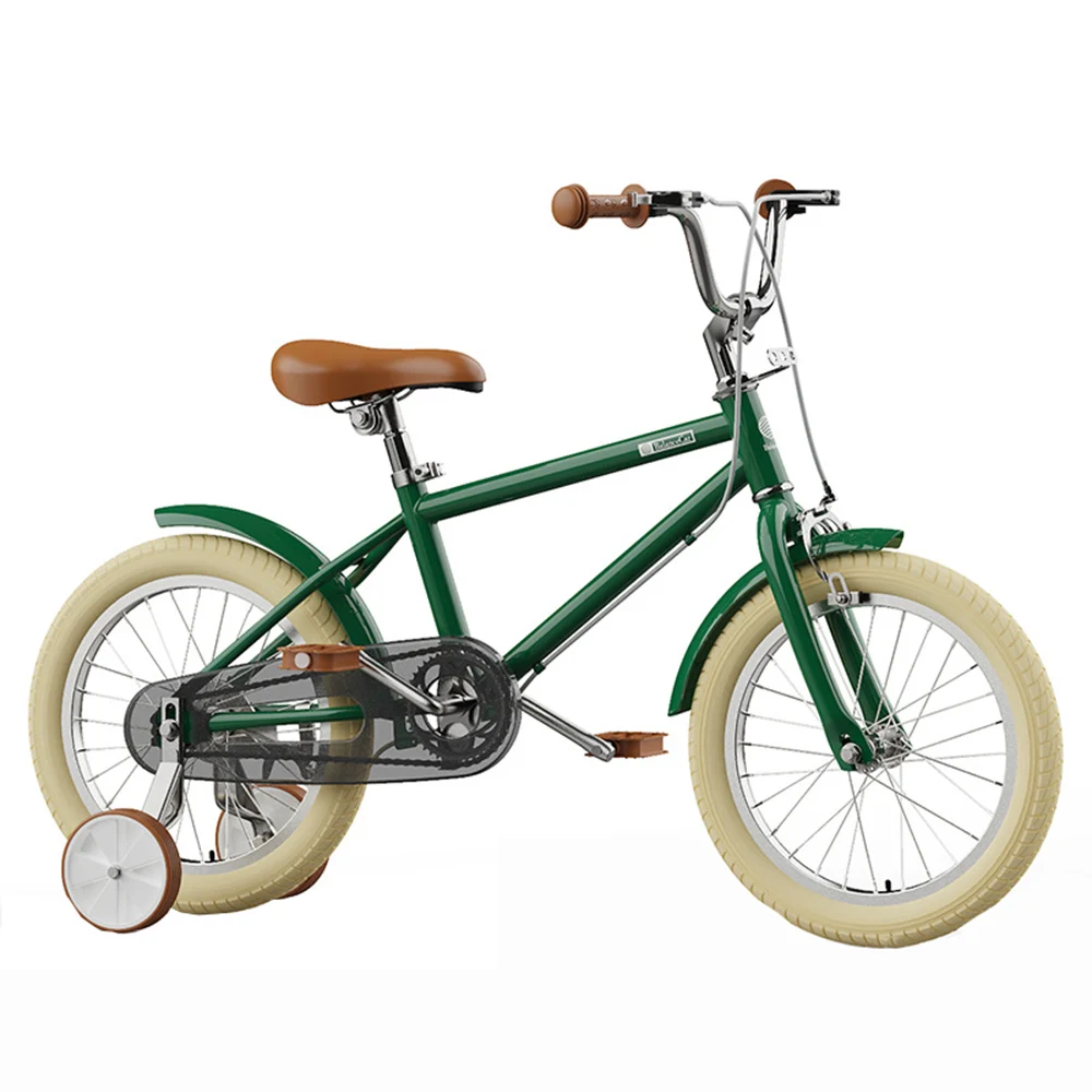 

16/20 Inch Children'S Bicycle Flexible Dual Brake Riding Tools Comfortable And Safe Adjustable Handlebars Thickened Saddle Bike